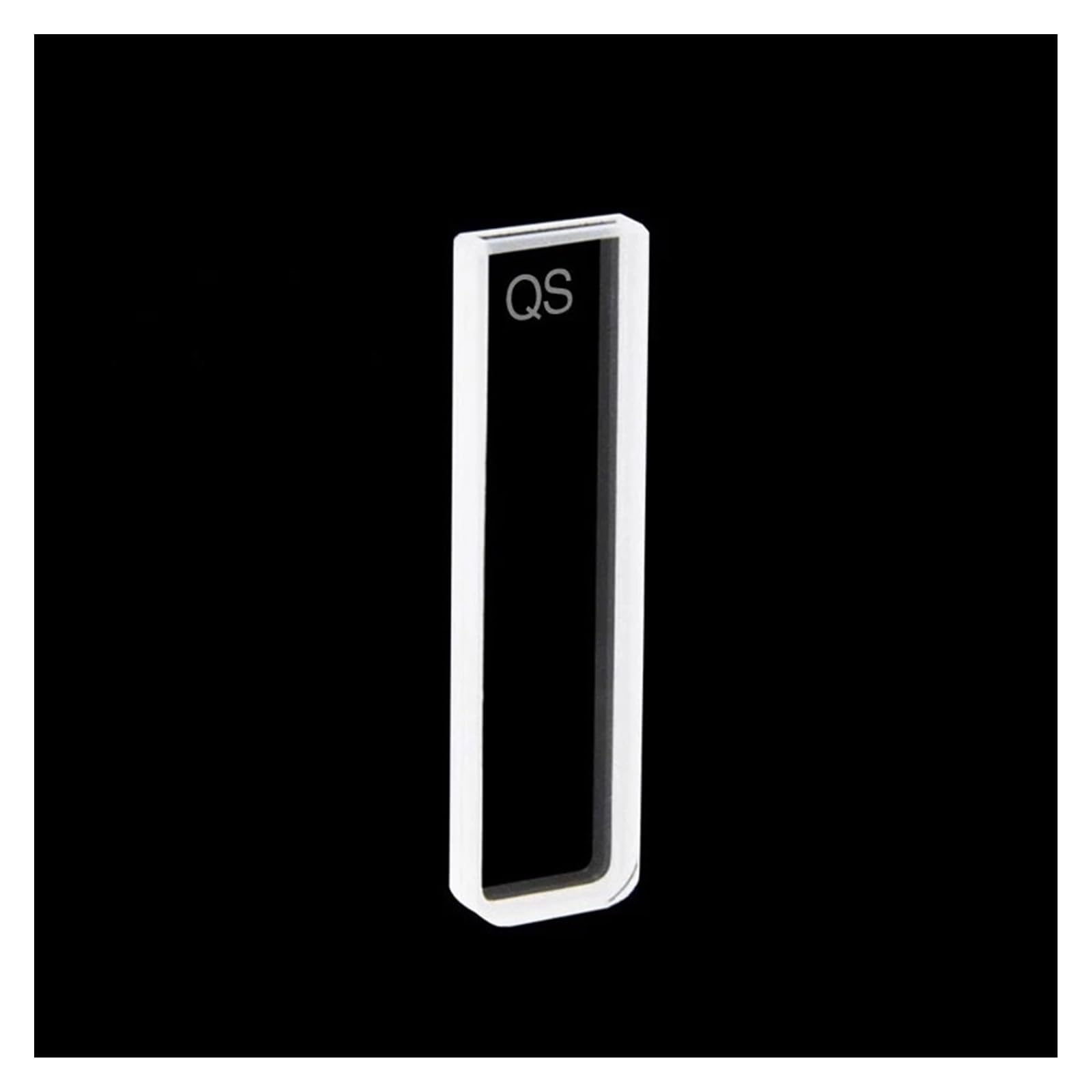 Cuvette al quarzo da 2 pezzi con coperchio, lunghezza del percorso di 0, mm JGS1 for laboratorio spettrofotometro