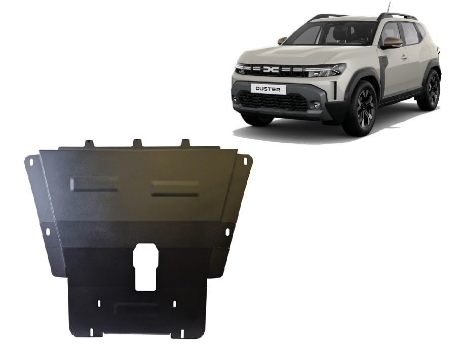 Protection sous moteur Dacia Duster blindage en acier haute résistance scut