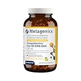 Metagenics OmegaGenics Fish Oil EPA-DHA 720 mg - High Potency Omega-3 Supplement* - Supports Heart, Joint, Brain & Immune Health* - Sustainably Sourced, Purity-Tested Fish Oil - 120 Softgels