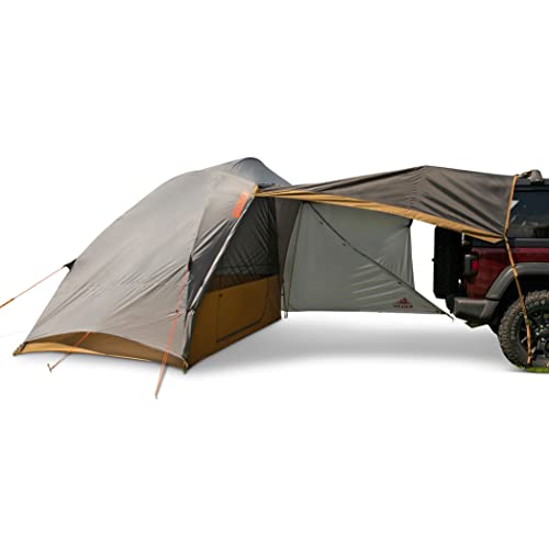 Carpa Kelty Caboose para 4 Personas con Vestíbulo y Toldos