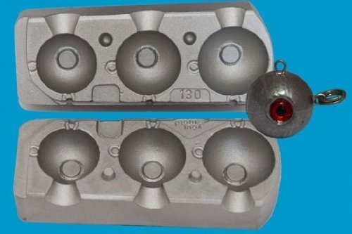 Moule A PLOMBS Boule Tete Fireball 110-140-170 GRS A1 Double Attache - MOU130