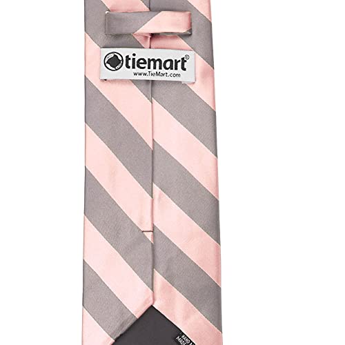 Image of tiemart Men's Striped Tie Standard Length