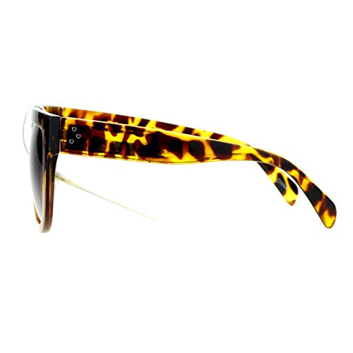Designer Fashion Sunglasses Unisex Flat Top Hipster Trendy Shades UV4004