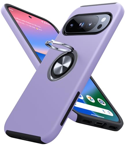 JAME for Google Pixel 10/10 Pro Case Ring Stand Shockproof Slim Phone Case