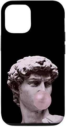 iPhone 12/12 Pro David Statue David Sculpture Bubble Gum Aesthetic Vaporwave Case