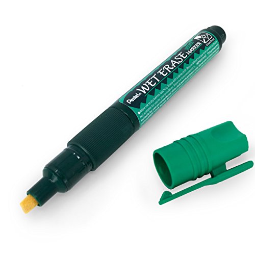 Marqueur craie Pentel SMW26 effaçable à l'eau lot de 8 feutres pointe biseautée - 5