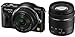 Produktbild Panasonic Lumix DMC-GF3WEG-K Systemkamera (12 Megapixel, 7,5 cm (3 Zoll) Touchscreen, LiveView, bildstabilisiert) schwarz inkl. Lumix G Vario PZ 14-42mm und 14mm Objektive