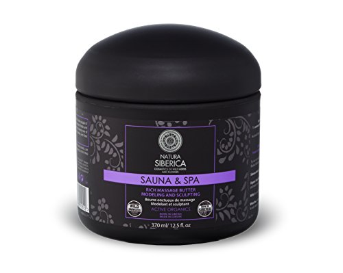 NATURA SIBERICA Sauna-Spa Crema De Masaje 1 unité pour tous types de peau, avec format pratique, peau douce et soignée