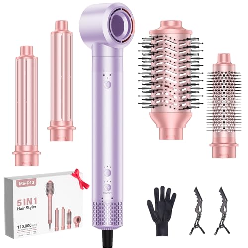 HydraStyl 5-in-1 Hot Air Styler with Wrap Curler