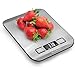 Food Scale, Kitchen Scales Digital Weight Food Grams and Ounces for Weight Loss Baking Cooking of NUTRI FIT, Max 11lb 1g Increment, Backlight LCD Smart Tare Stainless Steel, Easy to Use, AAA Battery