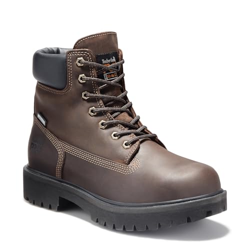 Image of Timberland PRO Mens Direct Attach 6 inch Steel Safety Toe Waterproof Insulated Boot