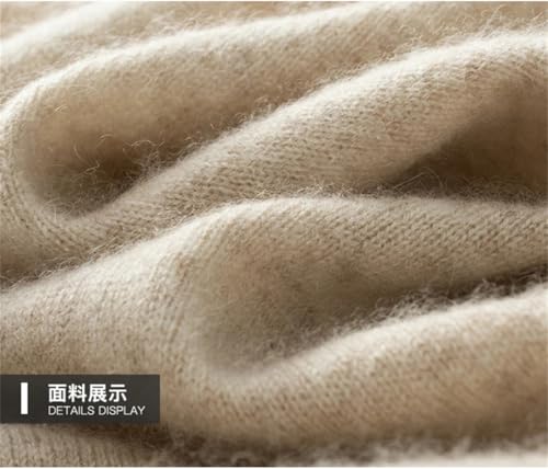 Fall Winter Cshmere Sweater Men's Turtlenecks Knit Pullovers Youth Loose Warm Tops Business Casual Sweater3