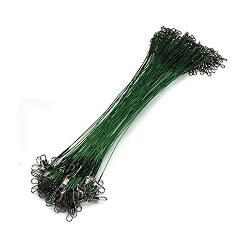 CviAn Lot de 72 leurres de pêche avec revêtement en Nylon, 8WW8142039EV7RP, 72 pièces Vertes Cover