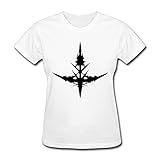 Sept Women's Guilty Crown King's Mark T-shirt White