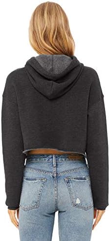 bella and canvas cropped hoodie