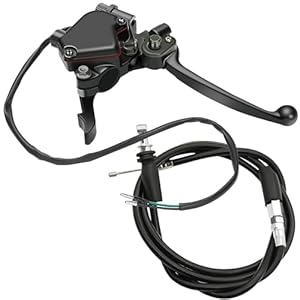 HSXWJ 22mm Doppelbremshebel mit Gaszug