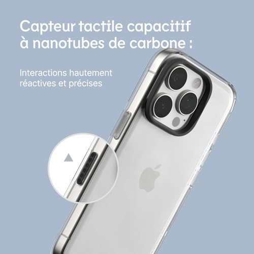 Coque Clear iPhone 16 Pro RhinoShield Mount Fuji transparente anti-choc - 6