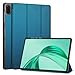 FINTIE Coque pour Honor Pad X8a 11 Pouces 2024, Coque Fine et Rigide Étui à Rabat Pliable Housse pour Tablette Honor Pad X8a, Bleu Foncé