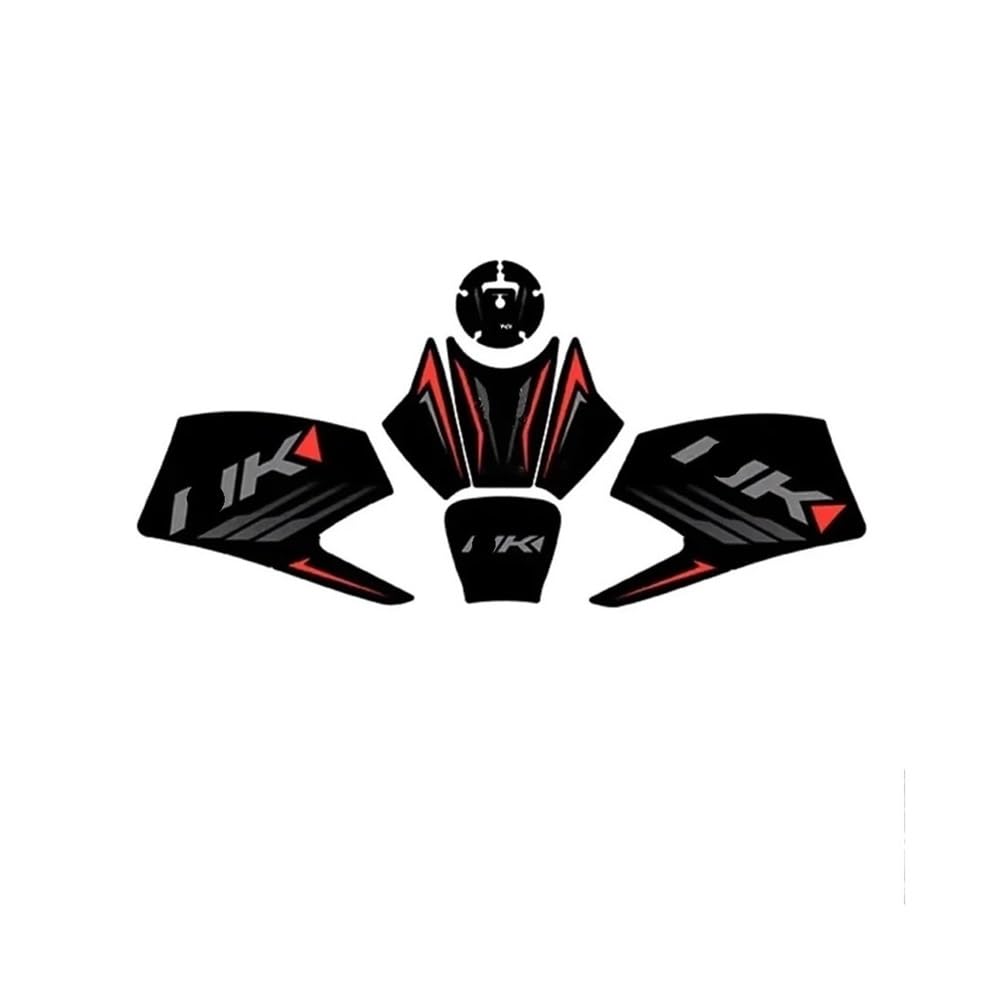 protège réservoir autocollant Autocollant Latéral De Moto, Protecteur Réservoir Carburant, Coussin Traction, Ensembles Décoration Pour 450NK NK450 Antidérapant