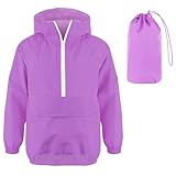 Anlass: Regenjacke für Mädchen und Jungen, perfekt für Schule, regnerische/windige Tage, Urlaub, Freizeit, Alltag usw., auch schön für Outdoor-Sportarten: Wandern, Camping, Laufen, Wandern, Outdoor-Wandern und Fitnessstudio