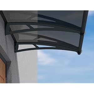 Palram - Canopia Aquila 2050 Awning 7'x3' Solar Gray Palram Canopia Aquila 2050 Awning 7×3 Solar Gray