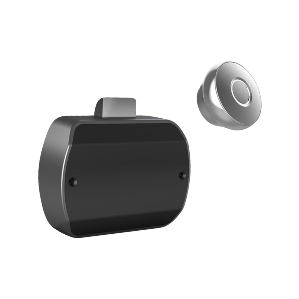 Serrure sans Clé à Empreinte Digitale pour Bureau à Domicile, Verrouillage Sécurisé USB Rechargeable, Alliage D'aluminium et Abs, Adaptée pour Coffre et Meuble