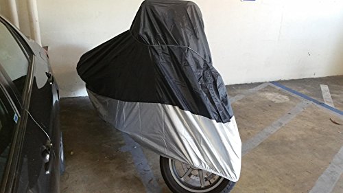 Image of Stylish Water Resistant Scooty Body Cover Compatible with Activa 125 & All Models | UV Protection, Dustproof, Heat Resistant, Two Wheeler | New All Weather Protection, Dust & Rain