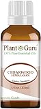 Cedarwood (Himalayan) Essential Oil. 30 ml (1 oz). 100% Pure, Undiluted, Therapeutic Grade.