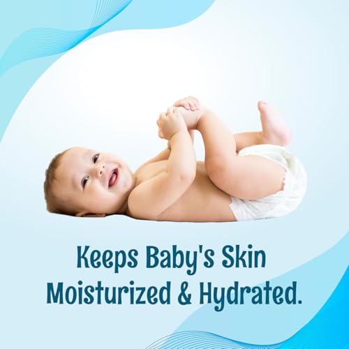 Image of Baby Soft Wet Wipes, 80 Count | Alcohol Free & Paraben Free Baby Wipes | pH Balanced & Hypoallergenic Wipes for Sensitive Skin | With Vitamin E, Aloe Vera & Neem Extract | Pack of 6