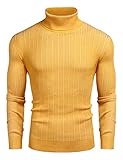【Praktisch】: Basic Pulli passt sich jeder Alltagssituation an und kann in verschiedenen Styles kombiniert werden., perfekt zum herren anzug, Regenjacke, Mantel, Jeans usw.