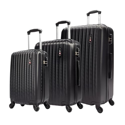 Conjunto de malas de viagem PMG Londres Swiss Move Preta