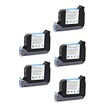 Photo Gallery jckjwl 1/3/5 pezzi 2588+ 2588+(m) nessuna cartuccia di inchiostro solvente crittografato for stampante portatile 600 dpi data 12,7 mm codificatore a getto d inchiostro stampa multiformato(black,5pcs) Photo Gallery jckjwl 1/3/5 pezzi 2588+ 2588+(m) nessuna cartuccia di inchiostro solvente crittografato for stampante portatile 600 dpi data 12,7 mm codificatore a getto d inchiostro stampa multiformato(black,5pcs)