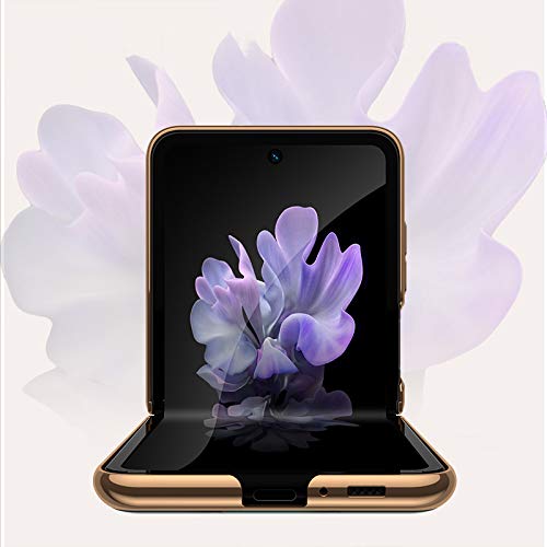 DishyKooker Flip Cellphone Shell Foldable Electroplated Painted Folding Phone Case For Sam-sung Gal-