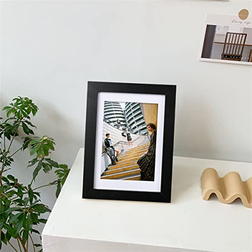 Happyhapi 4X6 Picture Frame 12 Pack Photo Picture Frame With Real Glass For Wall Or Tabletop Display Decor 4X6 Frames Collage For Photos/Artwork/Paintings (Black) #TOP4