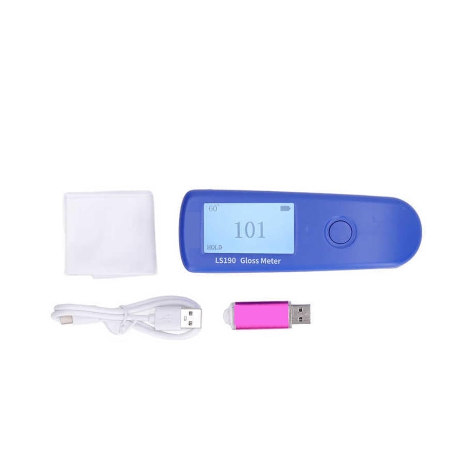 Colorimetro Portatile, Misuratore di lucentezza LCD digitale Tester di lucentezza a vernice Glarimetro for metallo pietra