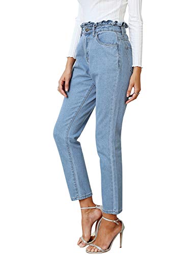 Ruffle waist jeans Clearance