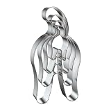 Funny Cat Butt Cookie Cutter Set - 5 inch, 4 inch, 3 inch, 2 inch - 4 Piece Cute Cartoon Cookie Cutters Shapes Biscuit Fondant Clay Molds - Stainless Steel