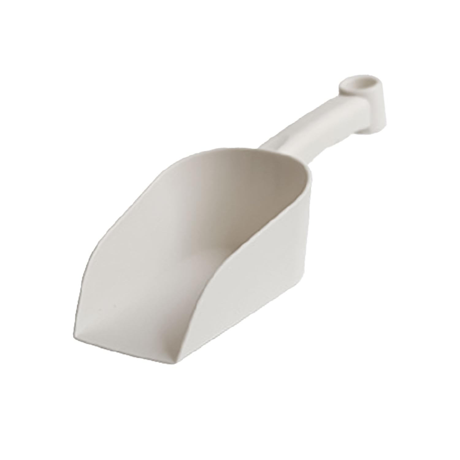 MFUOE Garden Soil Scoop White Plastic Multi-function Spoon Plastic Cultivation Garden Tool for Home Potted Plants