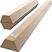 XTEK Gym 8ft Pro Foldable Balance Beam, Extra Long Floor Gymnastics Beam | Lightweight, Heavy Duty Foam | Home Training Gymnastics Equipment for Kids Adults (Tan)