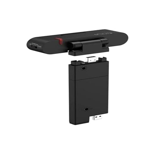 Lenovo ThinkVision MC60 Webcam - Black - USB Type A - 1 Pack(s)