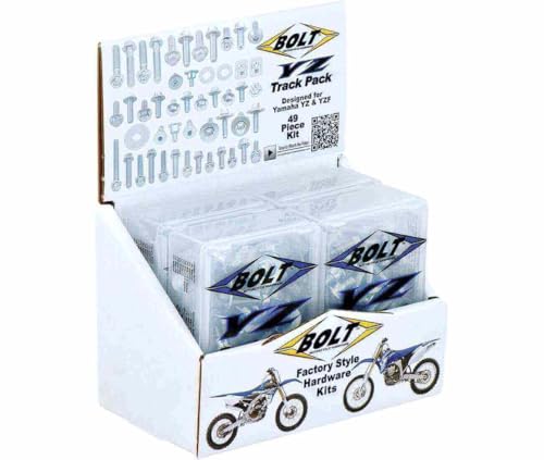 Kit visserie plastiques Bolt 1061516 pour carénage Yamaha YZF 250 et YZF 450