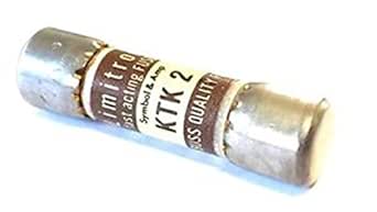 COOPER BUSSMANN KTK-2 FUSE, 2A, 600V, FAST ACTING : Amazon.in: Home ...