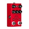 JHS Pedals Andy Timmons Signature Overdrive Guitar Effects Pedal and Red Remote Footswitch Bundle