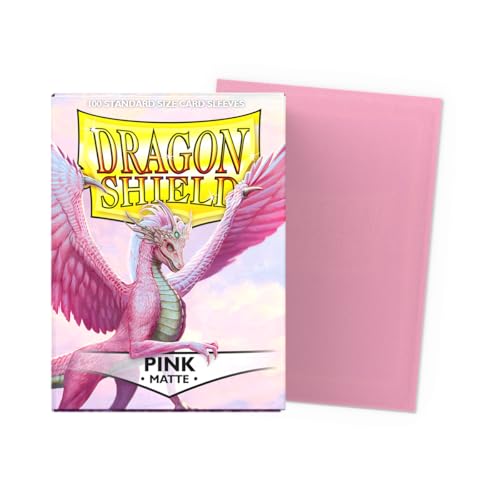 Image of Dragon Shield Sleeves Matte Card Game, Pink