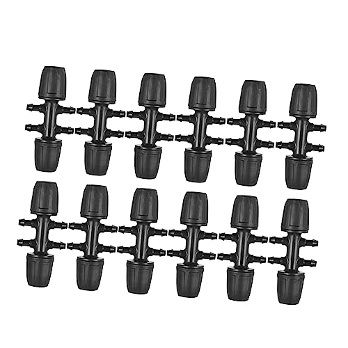 Parliky Conectores De Manguera Vías Adaptador De Junta De Tubo De Riego Mangueras De Irrigación De Herramienta De Riego Automático