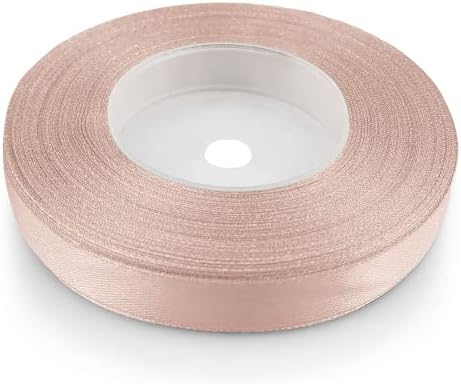 Netuno 1 x wstążka satynowa zielona 25 mm x 32 m zielona wstążka wstążka do pakowania prezentów kolorowa taśma dekoracyjna taśma materiałowa rolka satynowa wstążka zielona wstążka