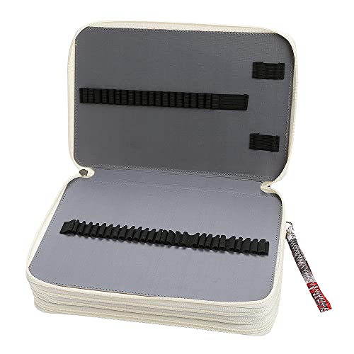 Image of 216 Slots Pencil Case Organizer w /Removal Handle Strap
