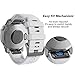 NotoCity Compatible with Fenix 6 Watchbands 22mm band for Fenix 8 47mm/Fenix 6/Fenix 6 Pro/Fenix 5/Fenix 5 Plus/Forerunner 935/Forerunner 945/Approach S60/Quatix 5(White)