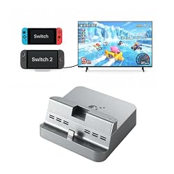 GuliKit Dock Station for Switch 2/Switch,4K TV Docking Ba…