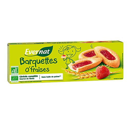 EVERNAT Barquettes O'Fraises 120G Bio Cover